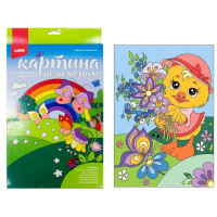 Картина по номерам для малышей Милая уточка, Ркн-040