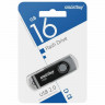Флеш-диск 16 GB SMARTBUY Twist USB 2.0, черный, SB016GB2TWK Флеш-диск 16 GB SMARTBUY Twist USB 2.0, черный, SB016GB2TWK