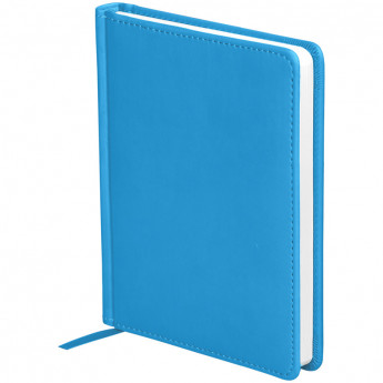 Ежедневник недатированный, A6, 136л., кожзам, OfficeSpace "Winner", ярко-синий
