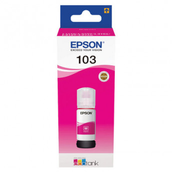 Чернила EPSON 112 (C13T06C34A) для СНПЧ EPSON L11160 /L15150 /L15160 /L6550/L6570, пурпурные, ОРИГИНАЛЬНЫЕ