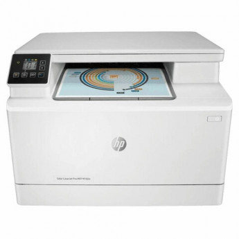 МФУ лазерное ЦВЕТНОЕ HP Color LaserJet Pro M182n '3 в 1' А4 16 стр/мин 30000 стр/мес сетевая карта, 7KW54A