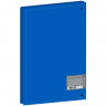 Папка на 4 кольцах Berlingo "Soft Touch", 24мм, 700мкм, синяя, D-кольца, с внутр. карманом