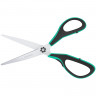 Ножницы Berlingo 'Easycut 350', 23см, бирюзовые, эргономичные ручки, мягкие вставки, европодвес
