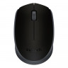 Мышь компьютерная Logitech USB OPTICAL WRL M171 BLACK