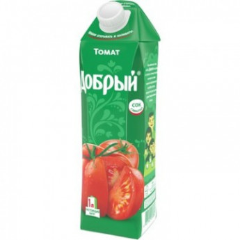 Сок Добрый томатный 1 л