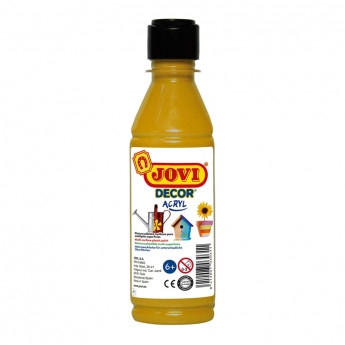 Краска акриловая художественная JOVI, 250мл, пластиковая бутылка, золотой