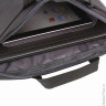 Сумка деловая CONTINENT CC-201 GA, отделение для планшета и ноутбука 15,6", ткань, серая, 40x30x5 см