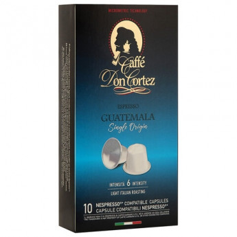 Капсулы для кофемашин NESPRESSO GUATEMALA, натуральный кофе, 10шт*5,2г, DON CORTEZ, ш/к01194