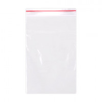 Пакеты ZIP LOCK 'зиплок' ПРОЧНЫЕ, комплект 100 шт., 12х17 см, ПВД, 60 мкм, BRAUBERG EXTRA, 608171