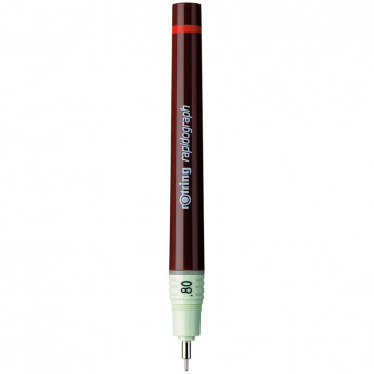 Рапидограф Rotring 0.8 мм, пластик. корпус, картридж с чернилами