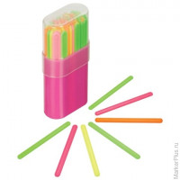 Счетные палочки СТАММ (30 штук) многоцветные, в пластиковом пенале, СП06 5 шт/в уп