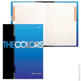 Блокнот 7БЦ, А5, 80 л., металлик, 5-цветный блок, HATBER, "The Colors", 80ББ5мтВ1 14480, B211175