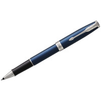 Ручка-роллер Parker 'Sonnet Subtle Blue СT', черная, 0,8мм, подарочная упаковка