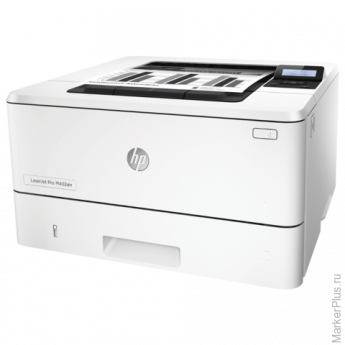 Принтер лазерный HP LaserJet Pro M402dn, А4, 38 стр./мин, 80000 стр./мес., ДУПЛЕКС, сетевая карта (б