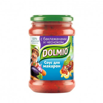 Соус Uncle Benz Dolmio с баклажанами,стекло, 350г