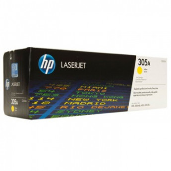 Картридж лазерный HP 305A CE412A жел. для CLJ M351/M451/M375