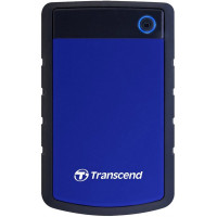 Портативный HDD Transcend StoreJet 25H3 2Tb 2.5, USB 3.0, син, TS2TSJ25H3B