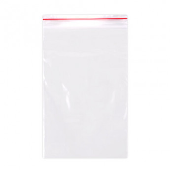 Пакеты ZIP LOCK 'зиплок' ПРОЧНЫЕ, комплект 100 шт., 15х20 см, ПВД, 60 мкм, BRAUBERG EXTRA, 608172