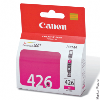 Картридж струйный CANON (CLI-426M) Pixma MG5140/MG5240/MG6140/MG8140, пурпурный, оригинальный, 4558B