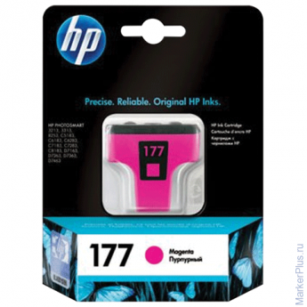 Картридж струйный HP (C8772HE) Photosmart C7283/C8183, №177, пурпурный, оригинальный, ресурс 370 стр
