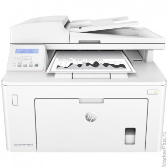 МФУ лазерное HP LaserJet Pro M227sdn (Pr/Scan(1200*1200)/Copier/Fax, 28ppm, 256Mb, Duplex, USB/LAN)