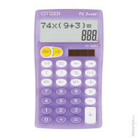 Калькулятор настольный FC-100NPU 10 разрядов, двойное питание, 76*128*17 мм, сиреневый