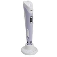 3D-ручка 3Dali Plus KIT FB0021P фиолетов, трафарет и пластик в наб. 2300732