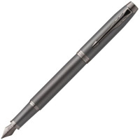 Ручка перьевая Parker IM Professionals Monochrome Titanium син 1мм 2172959
