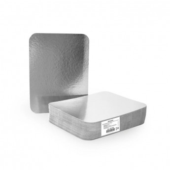 Крышка картон-металлиз. для ал. форм 402-678 и 402-654 (402-696) 100 шт/уп, комплект 100 шт