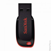 Флэш-диск 128 GB, SANDISK Cruzer Blade, USB 2.0, черный, SDCZ50-128G-B35
