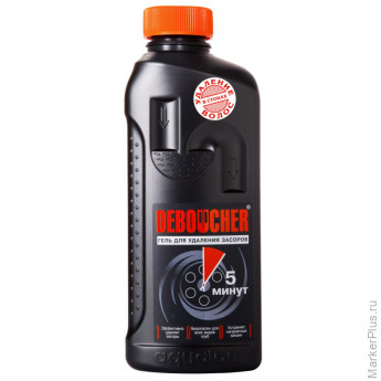 Средство для прочистки труб DEBOUCHER 5 minutes гель 1 л