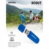 Флеш-диск 16 GB SMARTBUY Scout USB 2.0, синий, SB016GB2SCB