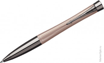 Ручка шариковая "Urban Premium Metallic Pink" синяя, 1,0мм, поворотный механизм, подар.уп.