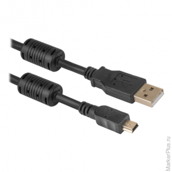 Кабель USB-miniUSB 2.0 1,8м DEFENDER, для подключения портативных устройств и периферии, 87423