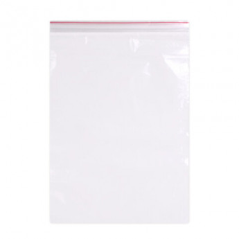 Пакеты ZIP LOCK 'зиплок' ПРОЧНЫЕ, комплект 100 шт., 18х25 см, ПВД, 60 мкм, BRAUBERG EXTRA, 608173