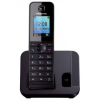 Радиотелефон PANASONIC KX-TGH210RU чёрный,АОН, цвет.дисплей