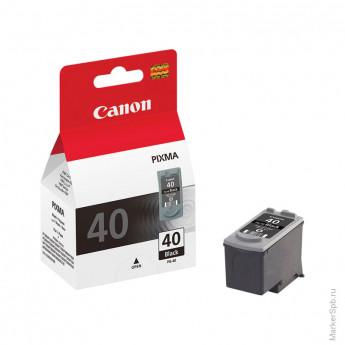 Картридж оригинальный Canon PG-40 черный для Canon PIXMA iP1200/1300/1600/1700/1800/2200/2500 (329стр)