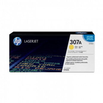 Картридж лазерный HP 307A CE742A жел. для CLJ CP5225