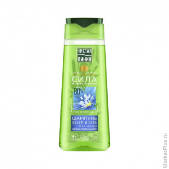 Шампунь ЧИСТАЯ ЛИНИЯ ОБЪЕМ И СИЛА ЛЕН И ПШЕНИЦА 250 мл