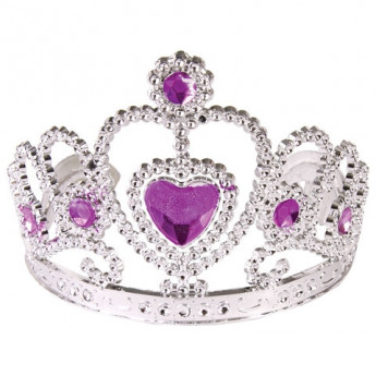 Корона карнавальная "Принцесса", 12,5х9х11,5см, полипропилен, 78215