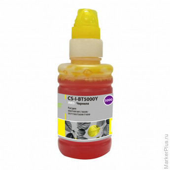 Чернила CACTUS (CS-I-BT5000Y) для Brother DCP-T300/T500W/T700W/MFC-T800W, желтые, 0,1 л