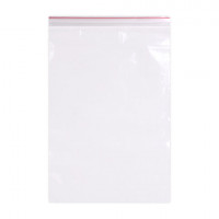 Пакеты ZIP LOCK 'зиплок' ПРОЧНЫЕ, комплект 100 шт., 20х30 см, ПВД, 60 мкм, BRAUBERG EXTRA, 608174