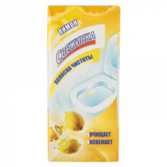 Средство для сантехники Полоска чистоты д/унит. Свежинка лимон (3штх10г)/уп, комплект 3 шт