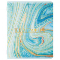 Тетрадь предметная 'PASTEL' 48 л., SoftTouch, фольга, ГЕОГРАФИЯ, клетка, BRAUBERG, 404313