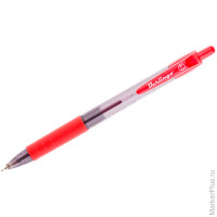 Ручка шариковая автоматическая Berlingo "Classic Pro" красная, 0,7мм, грип 12 шт/в уп