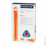 Текстмаркер STAEDTLER (Штедлер) "Triplus", трехгранный, скошенный, 2-5 мм, неоновый оранжевый, 3654-4