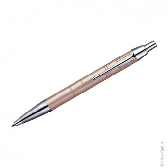 Ручка шариковая "IM Premium Metallic Pink CT" синяя, 1,0мм, кнопочный механизм, подар.уп.