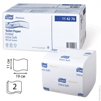 Бумага туалетная TORK (Система Т3), комплект 30 шт., Premium E Soft, листовая, 252 л., 11х19 см, 2-с