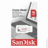 Флэш-диск 16 GB, SANDISK Cruzer Blade, USB 2.0, белый, Z50C-016G-B35W