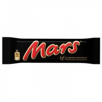 Шоколадный батончик Mars 50г